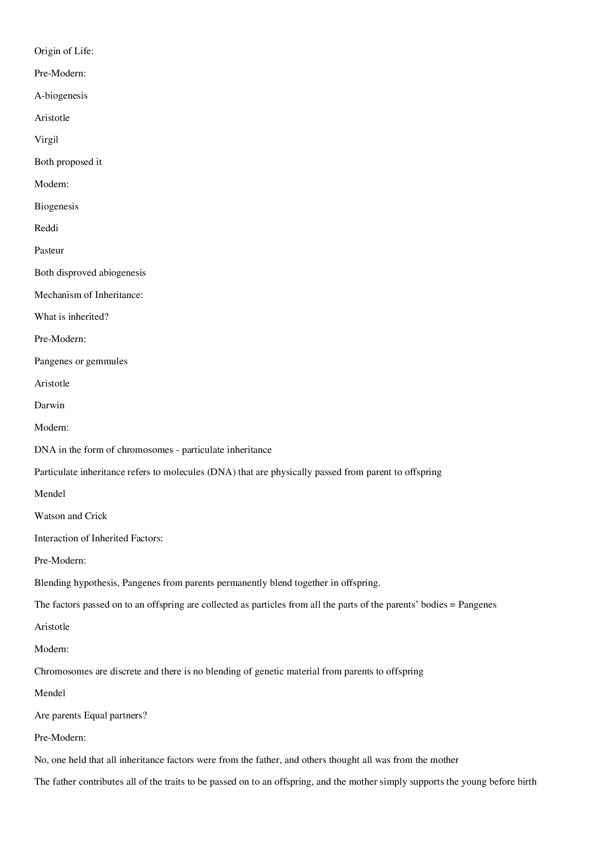 Preview image for Introduction to Biology 197 - Midterm Review